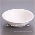 2013 P &amp; T nuevo diseño porcelana bowl con rayas de vino